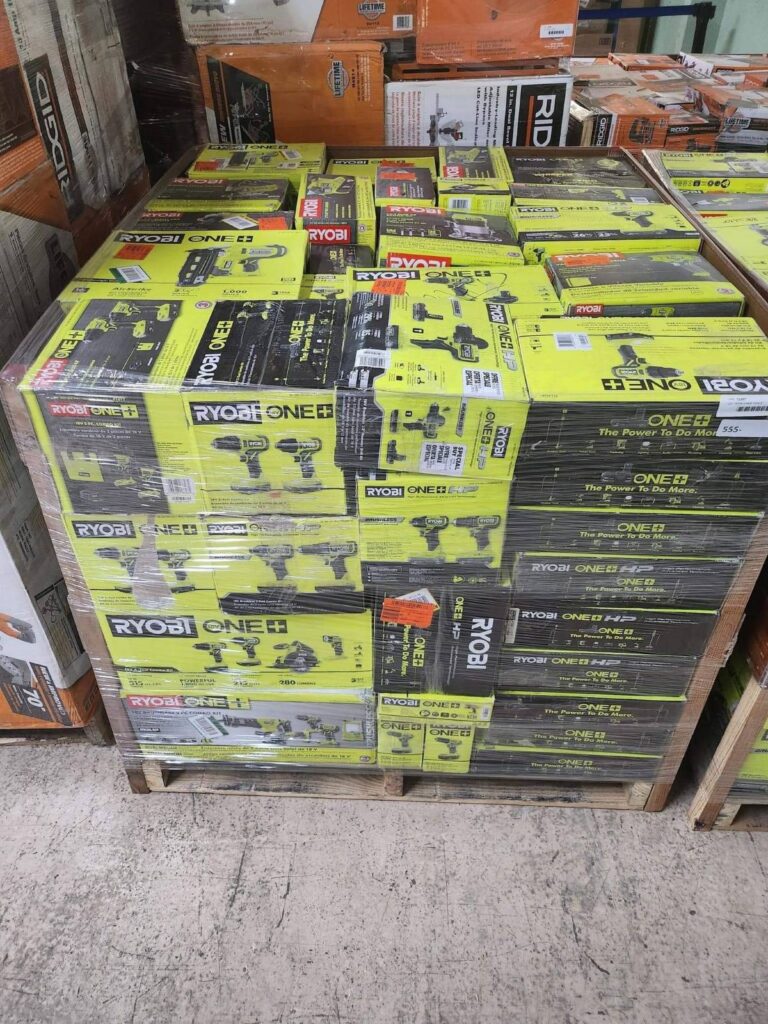 Ryobi tool pallet