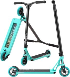 Envy Scooters Prodigy X Pro Scooter- Quality, High Performance Scooters Built from Professional Level Parts- Perfect Stunt Scooter for All Skill Levels (Teal)