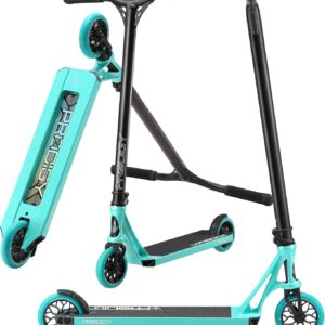 Envy Scooters Prodigy X Pro Scooter- Quality, High Performance Scooters Built from Professional Level Parts- Perfect Stunt Scooter for All Skill Levels (Teal)