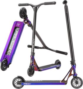 Envy Scooters Prodigy X Pro Scooter- Quality, High Performance Scooters Built from Professional Level Parts- Perfect Stunt Scooter for All Skill Levels ( Burnt Pipe )