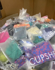 Mixed clothing pallet