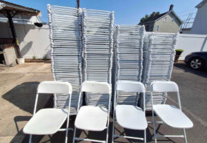 White Folding Chairs