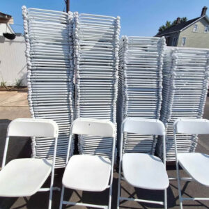 White Folding Chairs