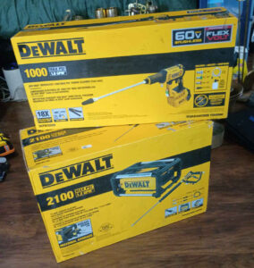 DeWalt pressure washers