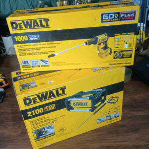 DeWalt pressure washers