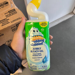 Scrubbing bubbles Toilet gel bleach