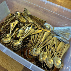 Flatware for wedding or event