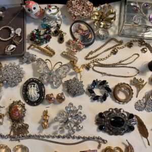 Avon ring, vintage jewelry etc