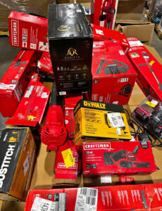 Electronic tool pallet