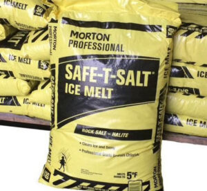 Ice melt salt for snow