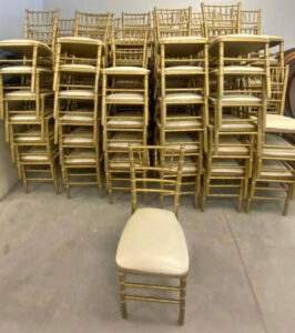 Chiavari chairs