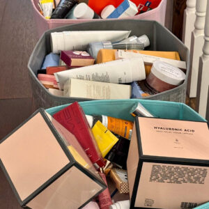 Lot of beauty products