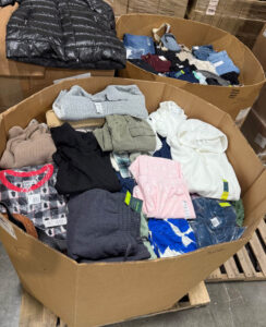 Clothing pallet