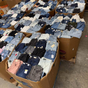 Women’s jeans pallets
