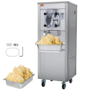 Commercial Hard Serve Ice Cream Machine Maker 18 L/H Yield Single Flavor